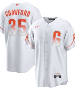 Brandon Crawford San Francisco Giants 2021 City Connect Replica Player Jersey - White Mlb