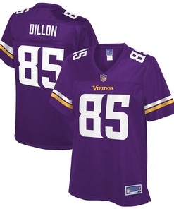 Brandon Dillon Minnesota Vikings Nfl Pro Line Womens Player Jersey - Purple