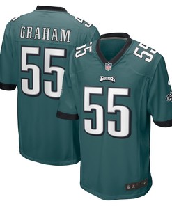 Brandon Graham 55 Philadelphia Eagles Game Jersey - Midnight Green