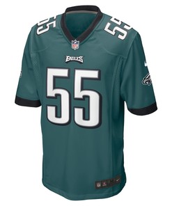 Brandon Graham 55 Philadelphia Eagles Game Jersey - Midnight Green