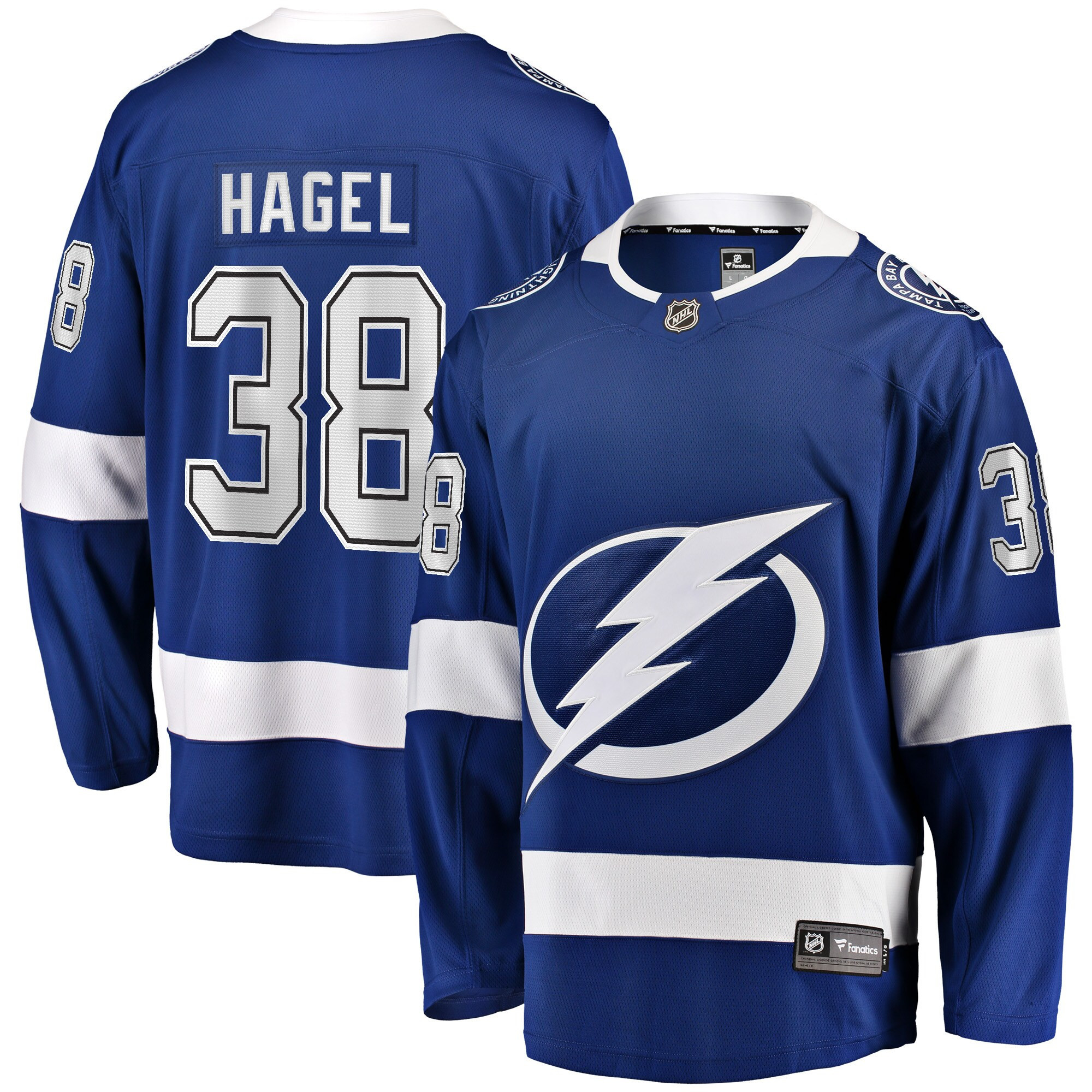 Brandon Hagel Tampa Bay Lightning Fanatics Branded Home Breakaway Player Jersey - Blue Nhl
