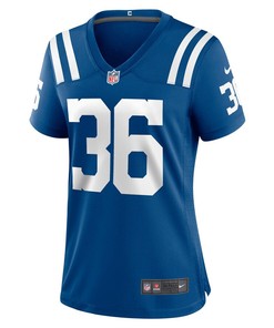 Brandon King Indianapolis Colts Women's Player Game Jersey - Royal