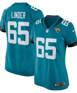 Brandon Linder Jacksonville Jaguars Womens Game Jersey - Teal Nfl
