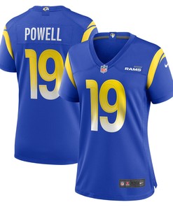Brandon Powell Los Angeles Rams Womens Game Jersey - Royal Nfl