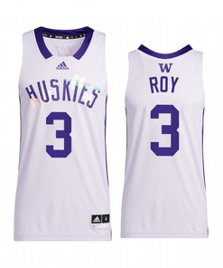 Brandon Roy 3 Washington Huskies Uniform Jersey Honoring Black Excellence Alumni Basketball White