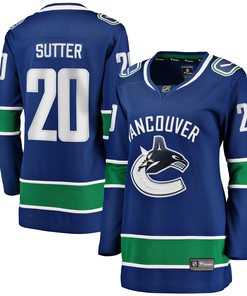 Brandon Sutter Vancouver Canucks Fanatics Branded Womens Home Breakaway Player Jersey - Blue Nhl