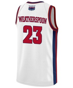 Brandon Weatherspoon 23 FAU Owls 2023 Final Four Basketball Men Jersey- White