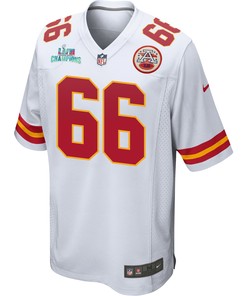 Brandon Williams 66 Kansas City Chiefs Super Bowl LVII Champions Men Game Jersey - White