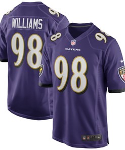Brandon Williams Baltimore Ravens Team Game Jersey - Purple Nfl