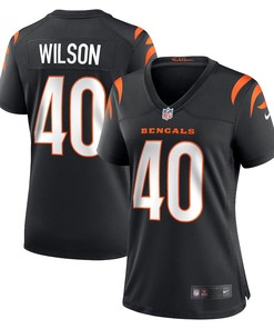 Brandon Wilson 40 Cincinnati Bengals Women's Game Jersey - Black