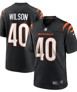 Brandon Wilson Cincinnati Bengals Game Jersey - Black Nfl