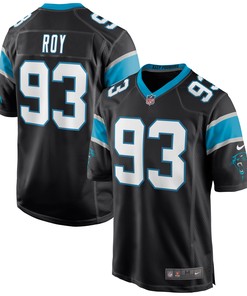 Bravvion Roy Carolina Panthers Game Jersey - Black Nfl