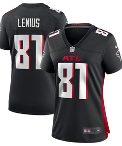 Brayden Lenius Atlanta Falcons Womens Game Jersey - Black Nfl