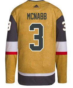 Brayden McNabb 3 Vegas Golden Knights Stanley Cup 2023 Champions Patch Home Breakaway Men Jersey - Gold