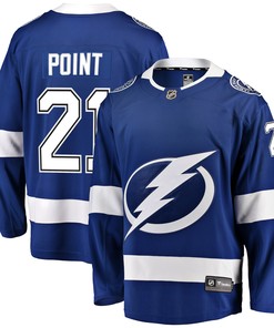 Brayden Point Tampa Bay Lightning Fanatics Branded Home Breakaway Player Jersey - Blue Nhl
