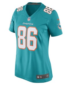 Braylon Sanders Miami Dolphins Women's Game Player Jersey - Aqua