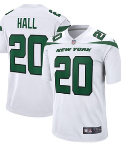 Breece Hall 20 New York Jets Away Game Player Jersey - White