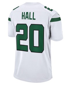 Breece Hall 20 New York Jets Away Game Player Jersey - White