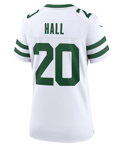 Breece Hall 20 New York Jets Legacy Game Women Jersey - White