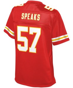 Breeland Speaks Kansas City Chiefs Nfl Pro Line Womens Player Jersey - Red