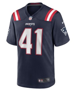 Brenden Schooler New England Patriots Game Player Jersey - Navy