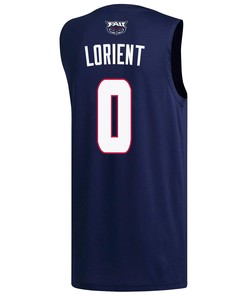 Brenen Lorient 0 FAU Owls 2023 March Madness Basketball Men Jersey- Navy