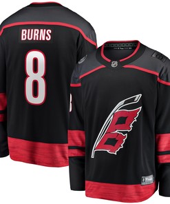Brent Burns Carolina Hurricanes Fanatics Branded Home Breakaway Player Jersey - Black Nhl