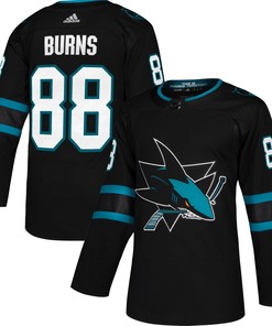 Brent Burns San Jose Sharks Adidas Alternate Authentic Player Jersey - Black Nhl