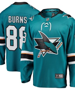 Brent Burns San Jose Sharks Fanatics Branded Home Premier Breakaway Player Jersey - Teal Nhl
