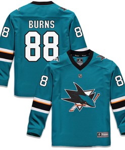 Brent Burns San Jose Sharks Fanatics Branded Replica Player Jersey - Teal Nhl