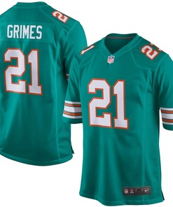 Brent Grimes Miami Dolphins Nike Alternate Game Jersey - Aqua