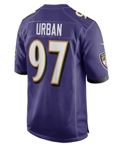 Brent Urban Baltimore Ravens Game Player Jersey - Purple