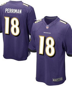 Breshad Perriman Baltimore Ravens Nike Game Jersey - Purple