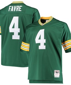 Brett Favre Green Bay Packers Mitchell & Ness Big & Tall 1996 Retired Player Replica Jersey - Green Nfl