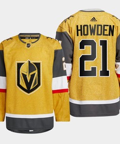 Brett Howden 21 Vegas Golden Knights Gold Jersey 2023 Home