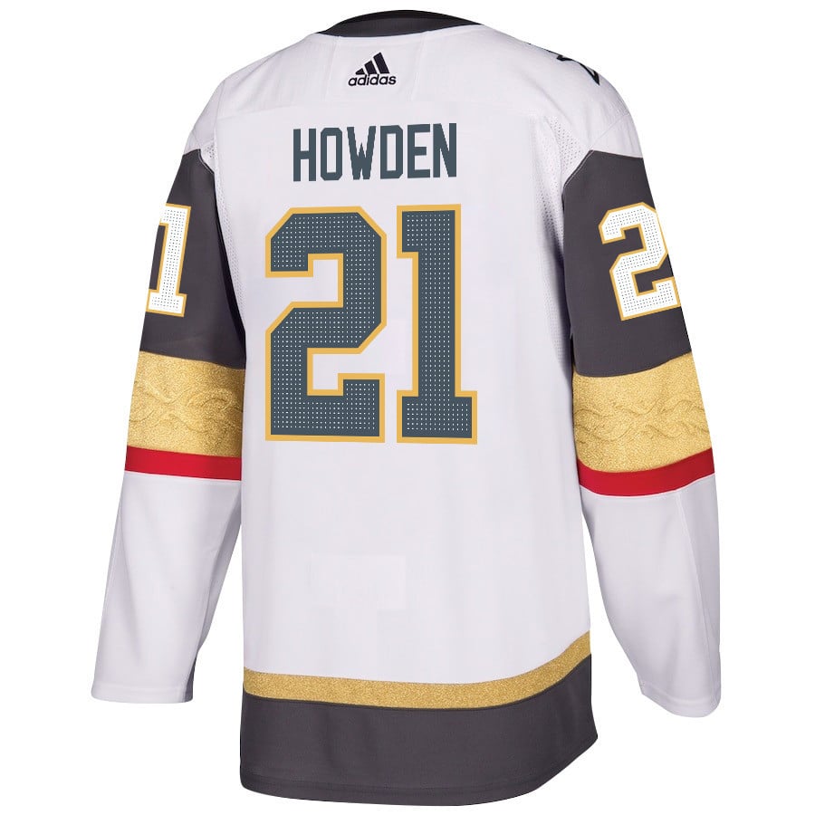 Brett Howden 21 Vegas Golden Knights Stanley Cup 2023 Final Patch Away Breakaway Men Jersey - White