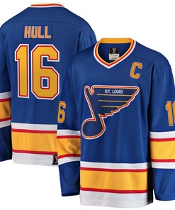 Brett Hull St. Louis Blues Fanatics Branded Premier Breakaway Retired Player Jersey - Blue Nhl