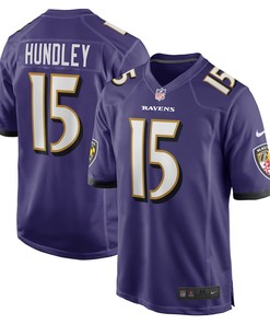 Brett Hundley Baltimore Ravens Player Game Jersey - Purple