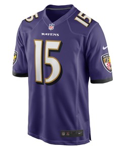 Brett Hundley Baltimore Ravens Player Game Jersey - Purple