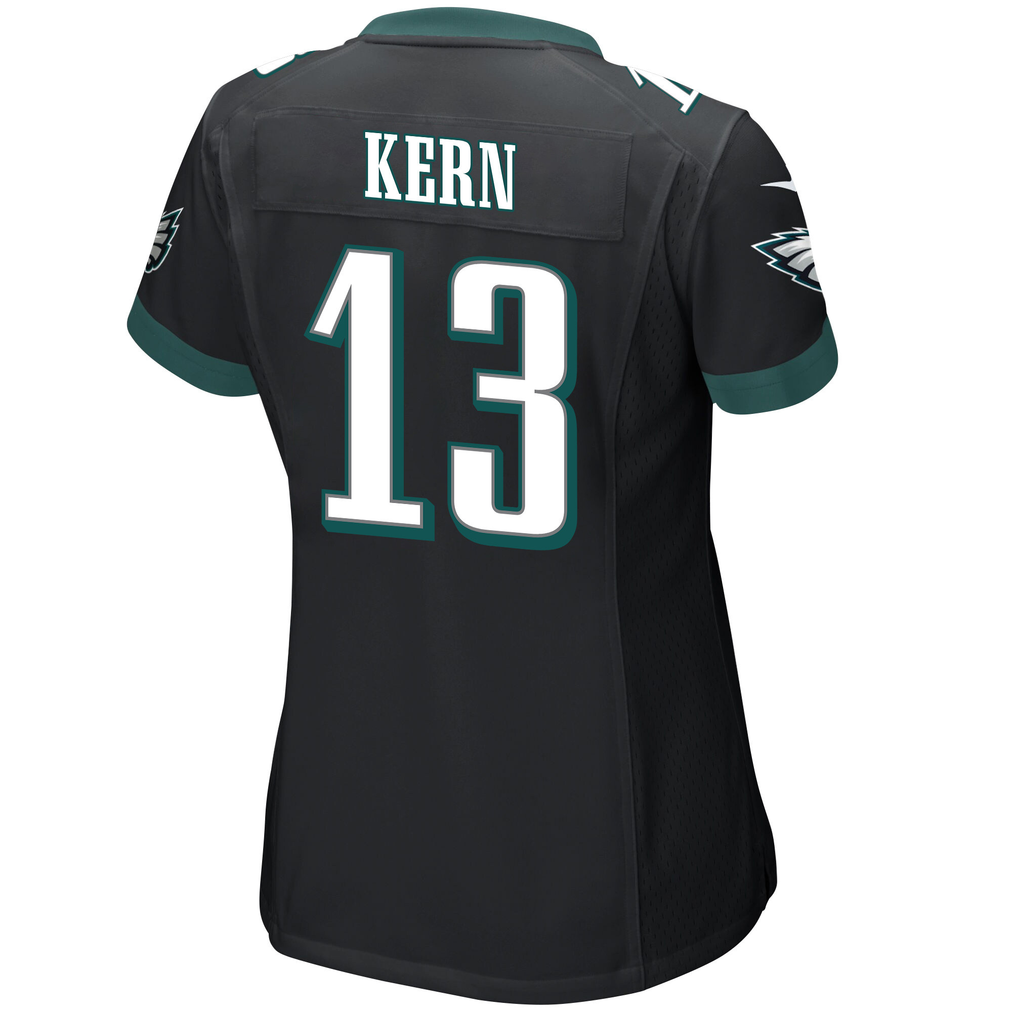 Brett Kern 13 Philadelphia Eagles Super Bowl LVII Champions Women Game Jersey - Black