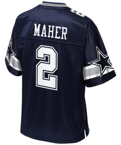 Brett Maher Dallas Cowboys Nfl Pro Line Youth Player Jersey - Navy