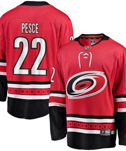 Brett Pesce Carolina Hurricanes Fanatics Branded Breakaway Player Jersey - Red Nhl