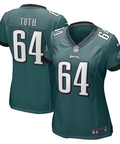 Brett Toth Philadelphia Eagles Womens Game Jersey - Midnight Green Nfl