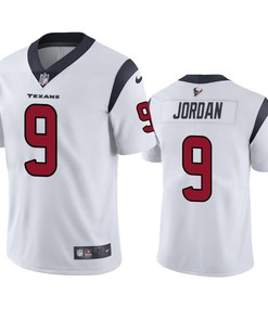 Brevin Jordan Houston Texans 9 White Vapor Limited Jersey