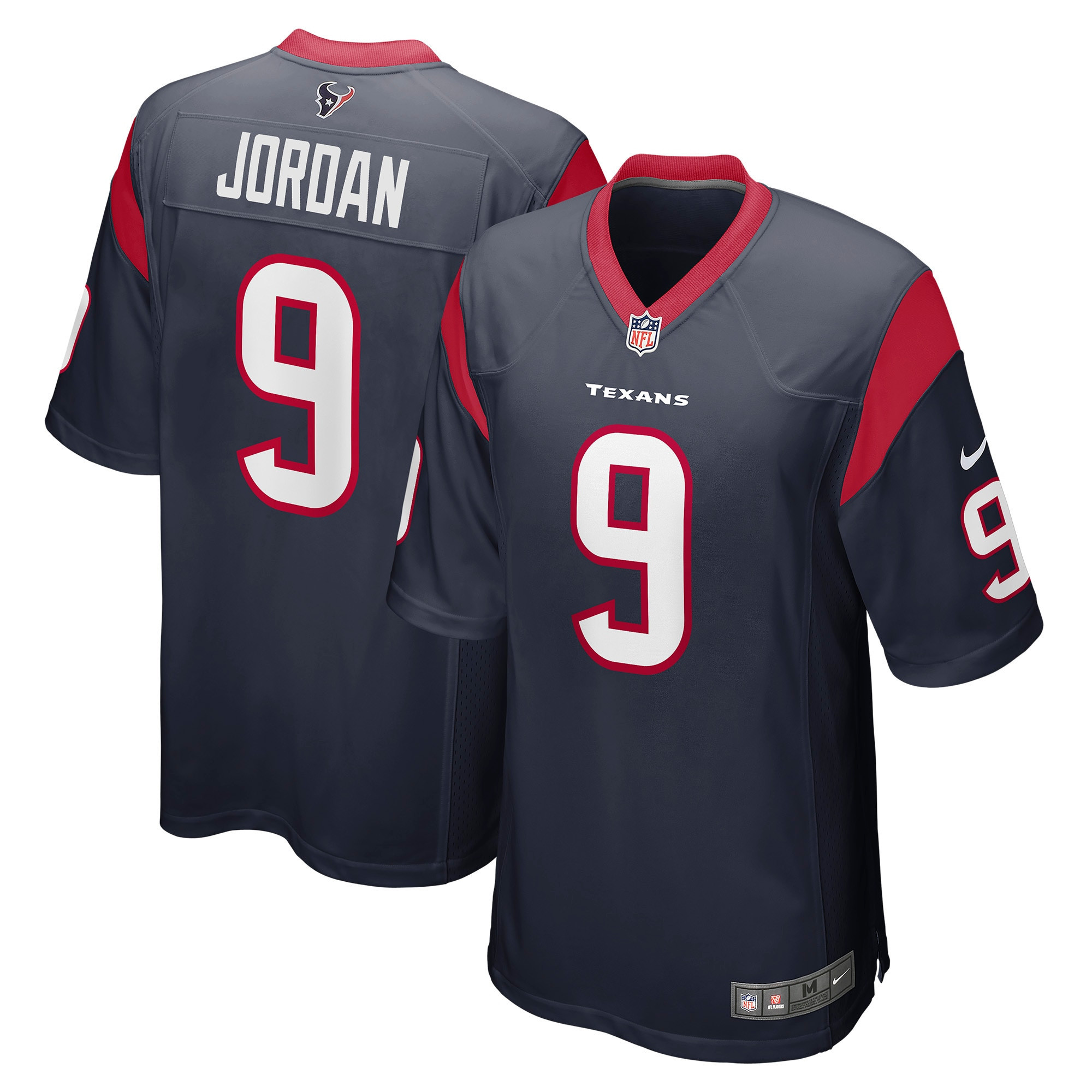 Brevin Jordan Houston Texans Game Jersey - Navy Nfl