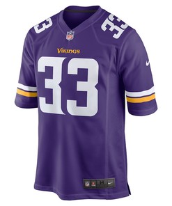 Brian Asamoah Minnesota Vikings Player Game Jersey - Purple