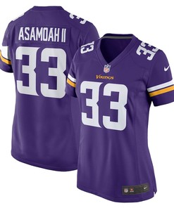 Brian Asamoah Minnesota Vikings Women's Player Game Jersey - Purple