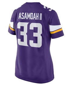 Brian Asamoah Minnesota Vikings Women's Player Game Jersey - Purple