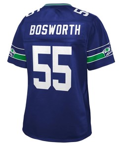 Brian Bosworth Seattle Seahawks Nfl Pro Line Womens Retired Player Jersey - Royal
