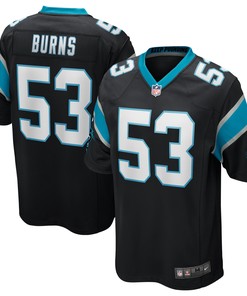 Brian Burns Carolina Panthers Game Jersey - Black Nfl